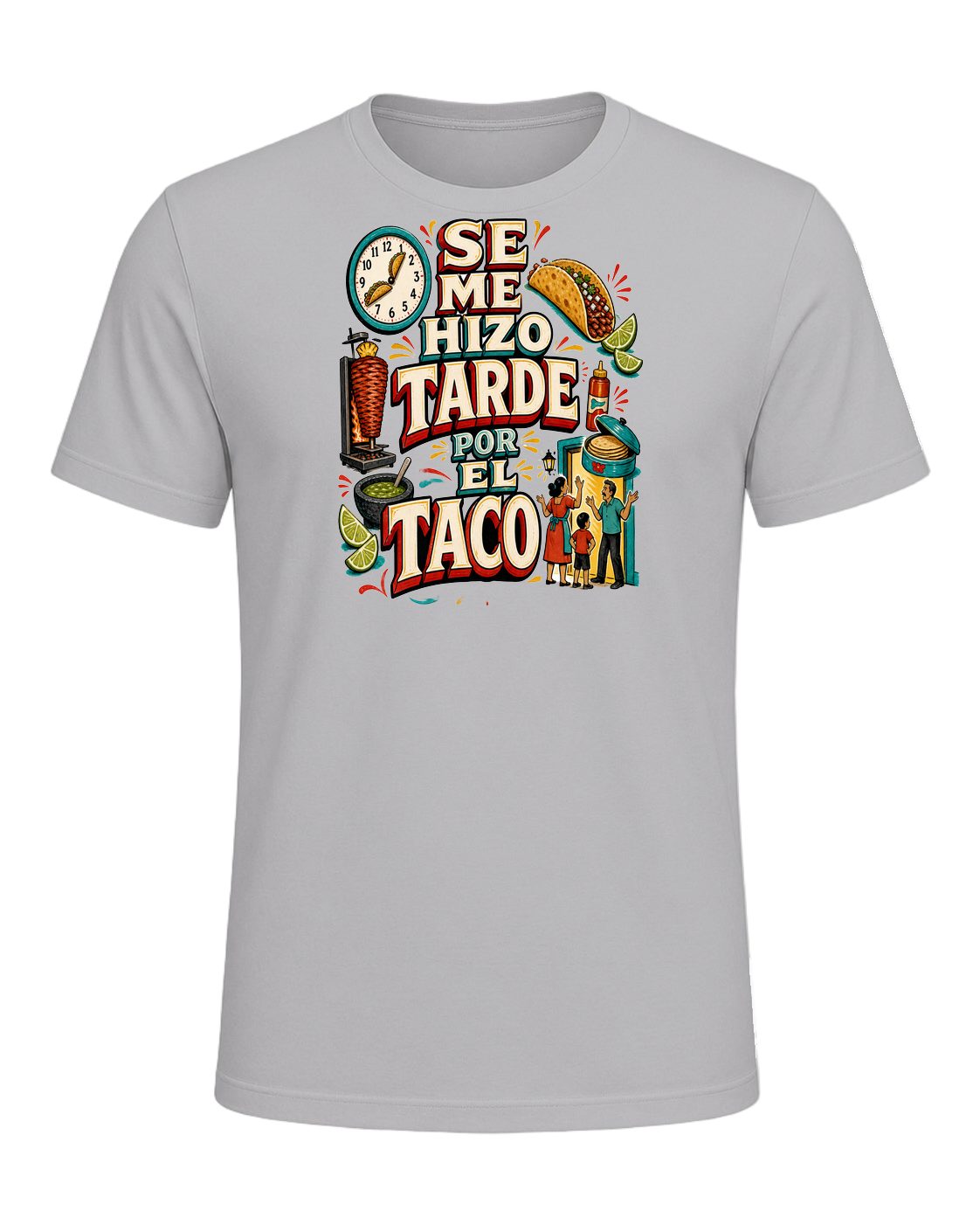 SE ME HIZO TARDE POR EL TACO — Athletic Heather