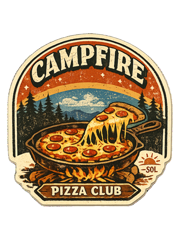 Campfire Pizza Club Tee