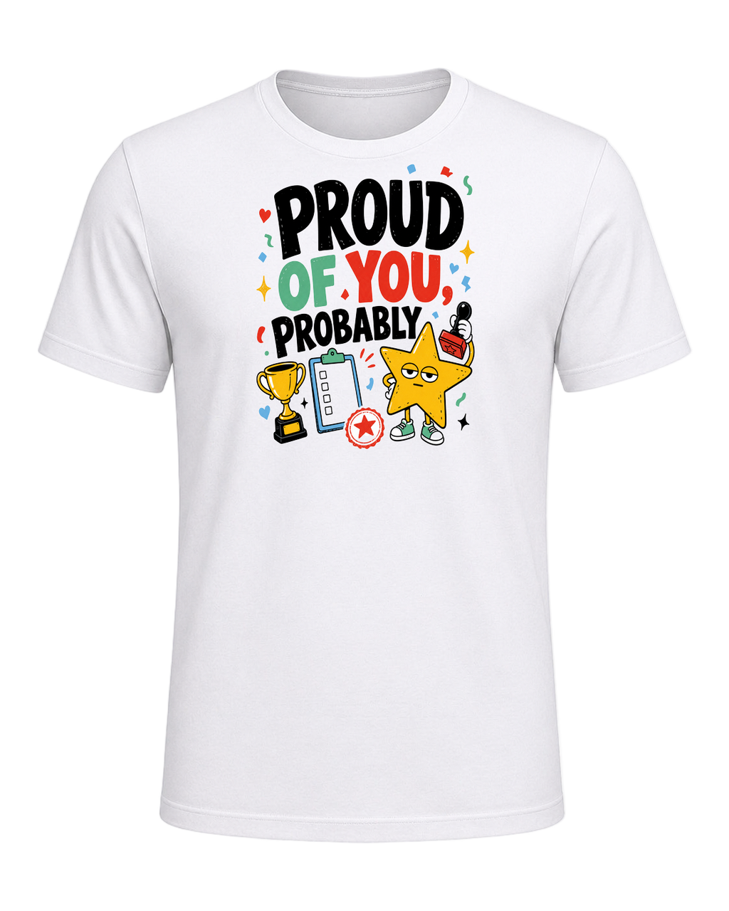 PROUD OF YOU, PROBABLY — White