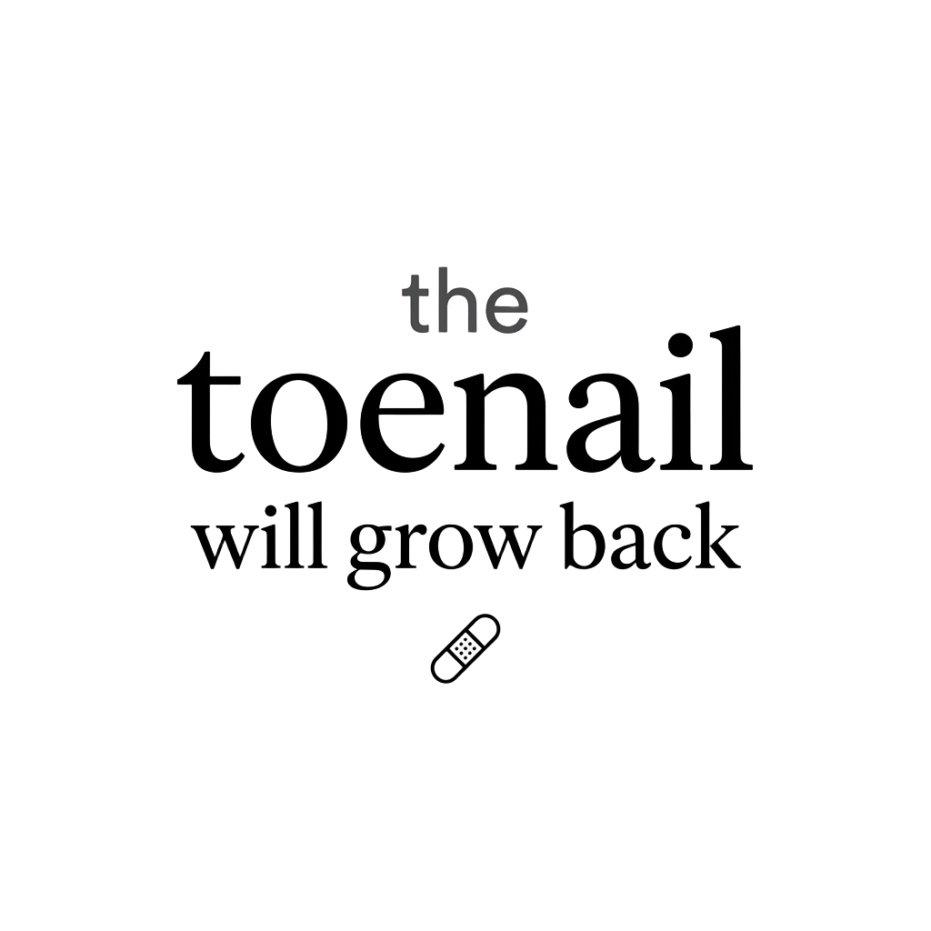 the toenail will grow back