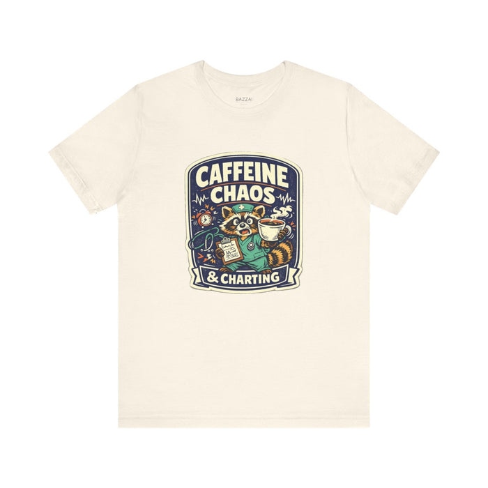 RN Life T-Shirt — Caffeine Chaos & Charting