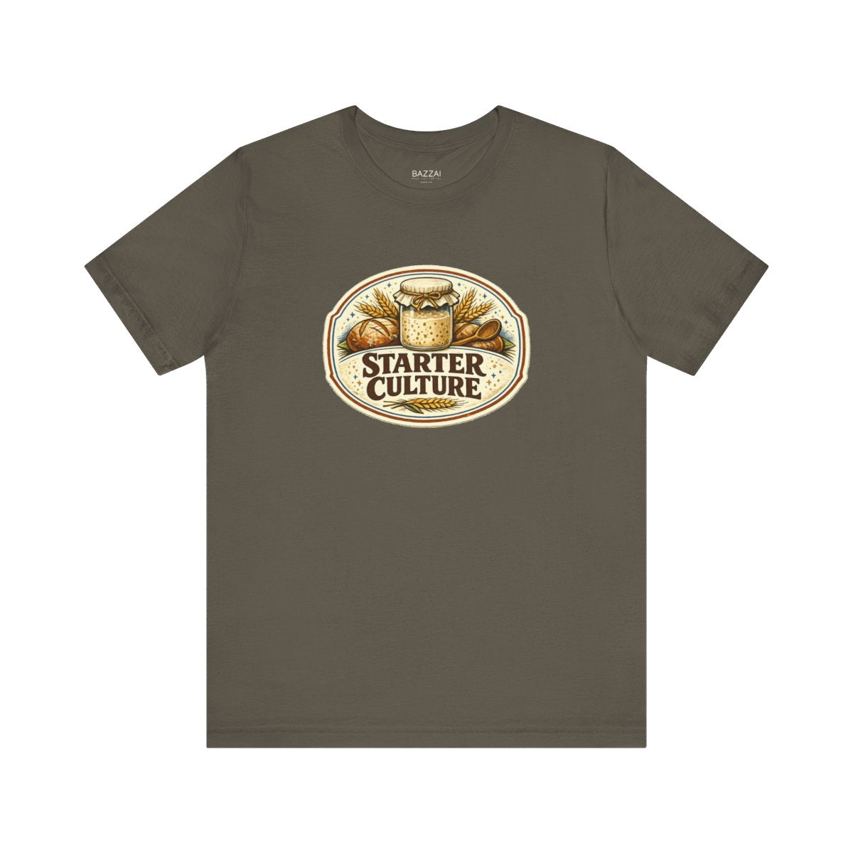 Sourdough Lover T-Shirt — Starter Culture — t-shirt design by Sol