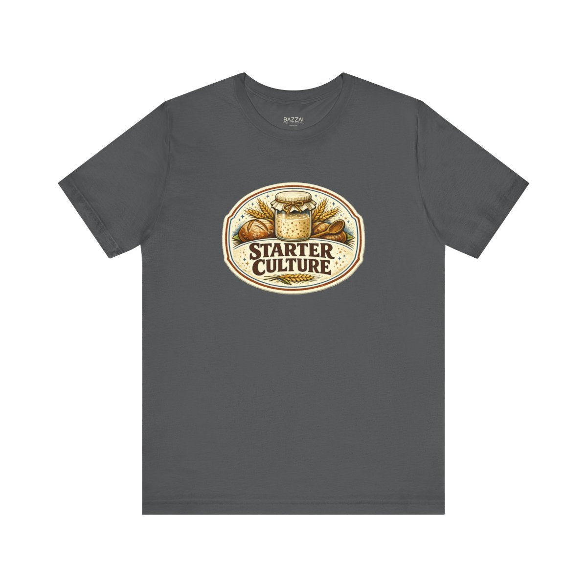 Sourdough Lover T-Shirt — Starter Culture — t-shirt design by Sol