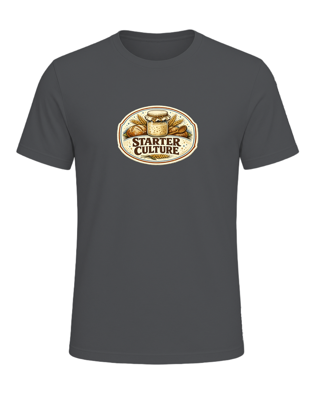 Starter Culture Tee — Asphalt