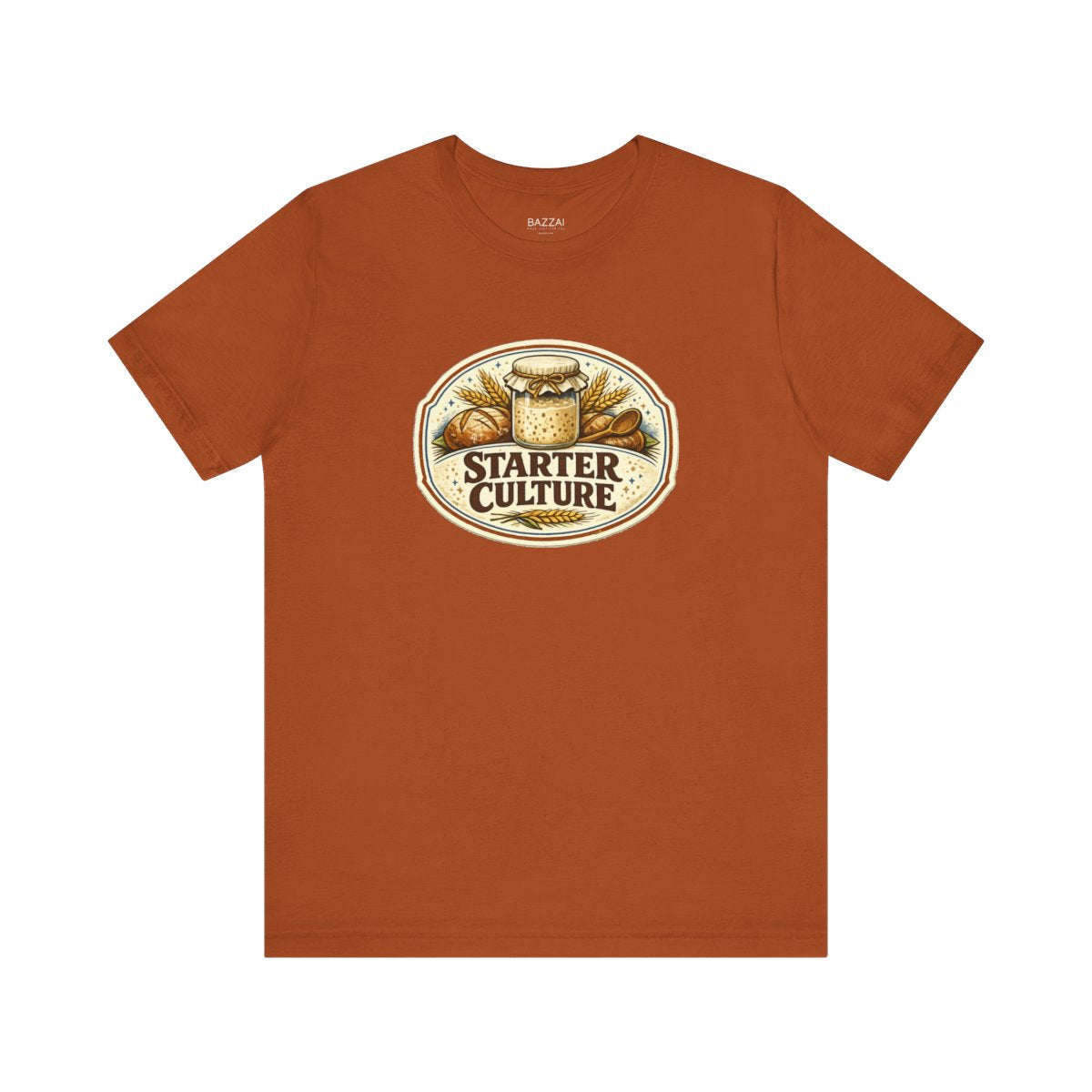 Sourdough Lover T-Shirt — Starter Culture — t-shirt design by Sol