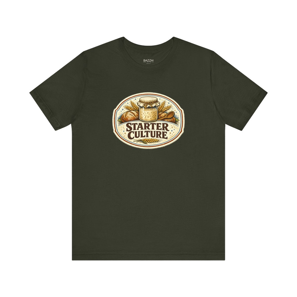 Sourdough Lover T-Shirt — Starter Culture — t-shirt design by Sol