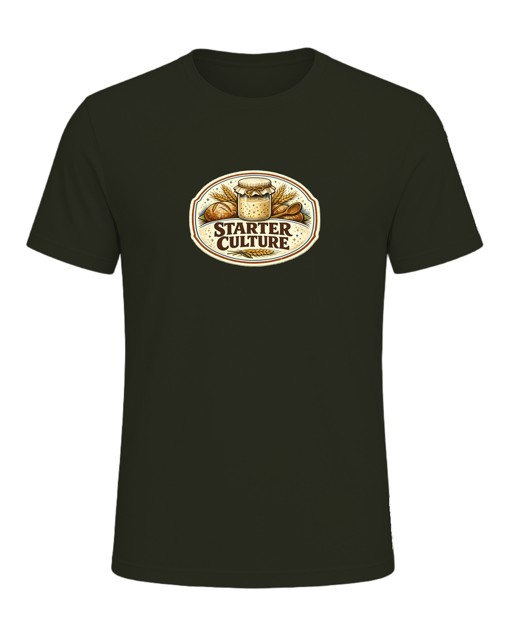 Starter Culture Tee — Dark Olive