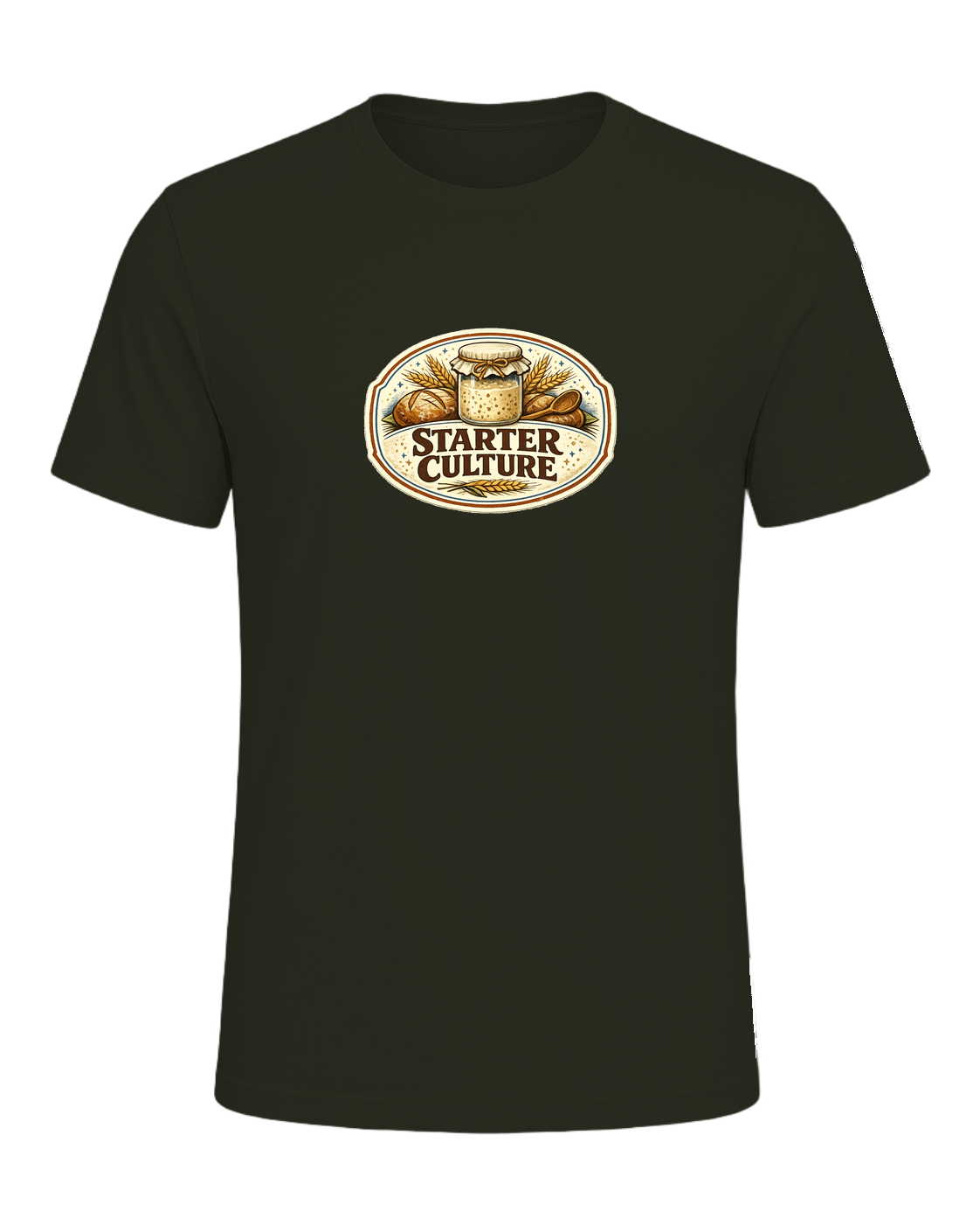 Starter Culture Tee — Dark Olive