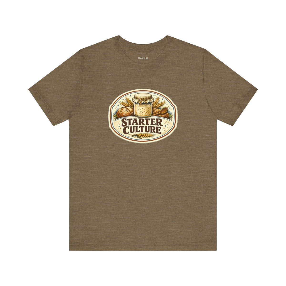 Sourdough Lover T-Shirt — Starter Culture — t-shirt design by Sol