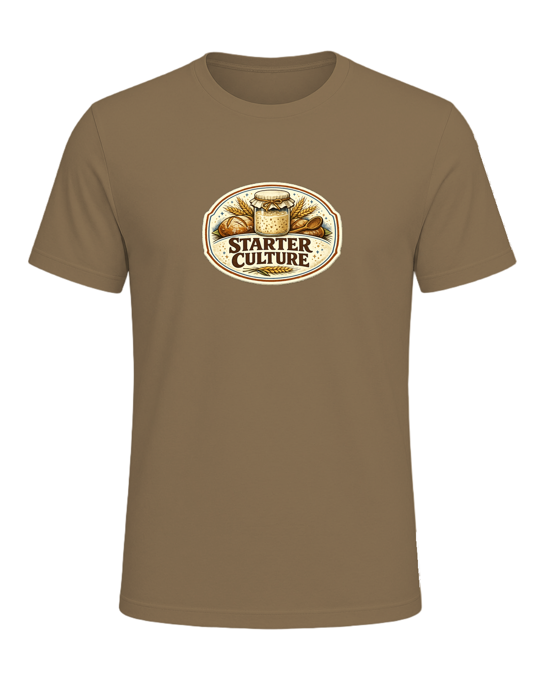 Starter Culture Tee — Heather Olive