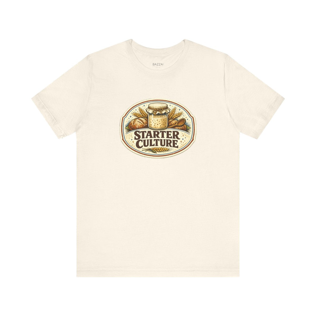 Sourdough Lover T-Shirt — Starter Culture — t-shirt design by Sol