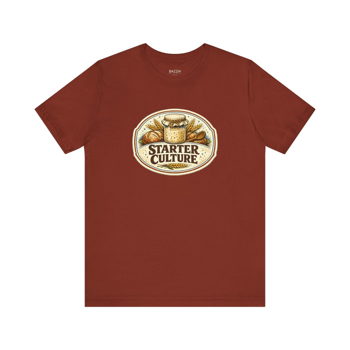 Sourdough Lover T-Shirt — Starter Culture — t-shirt design by Sol