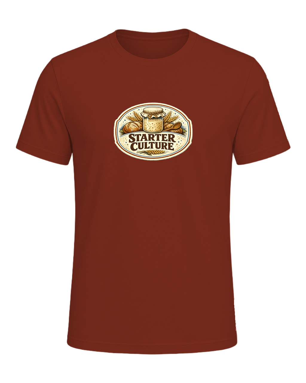 Starter Culture Tee — Rust