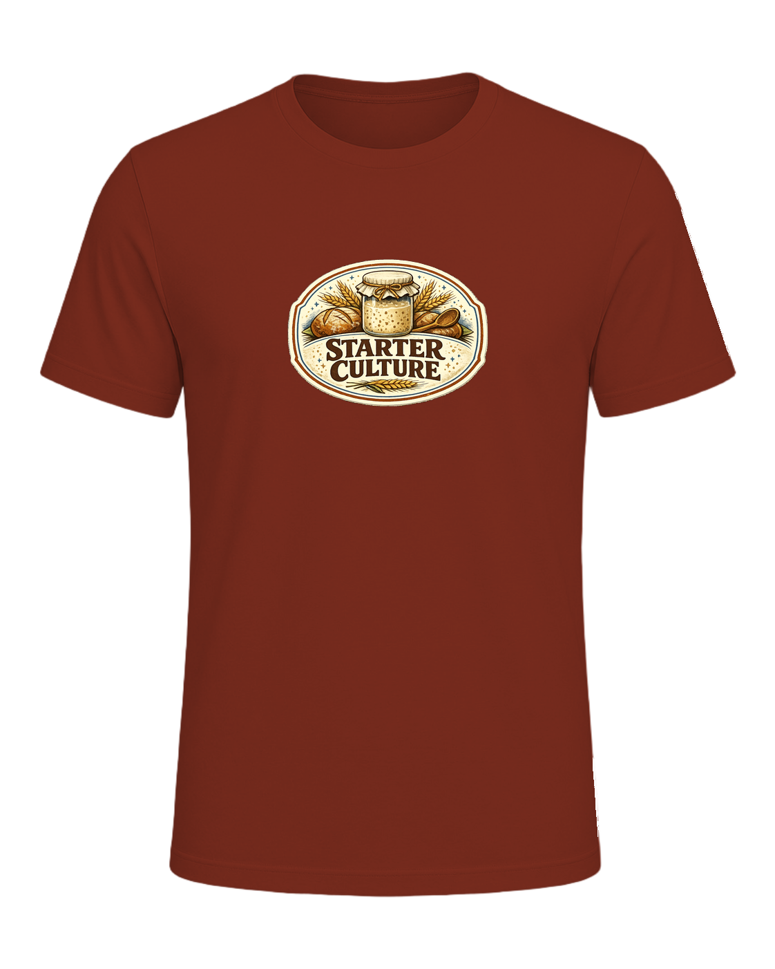 Starter Culture Tee — Rust