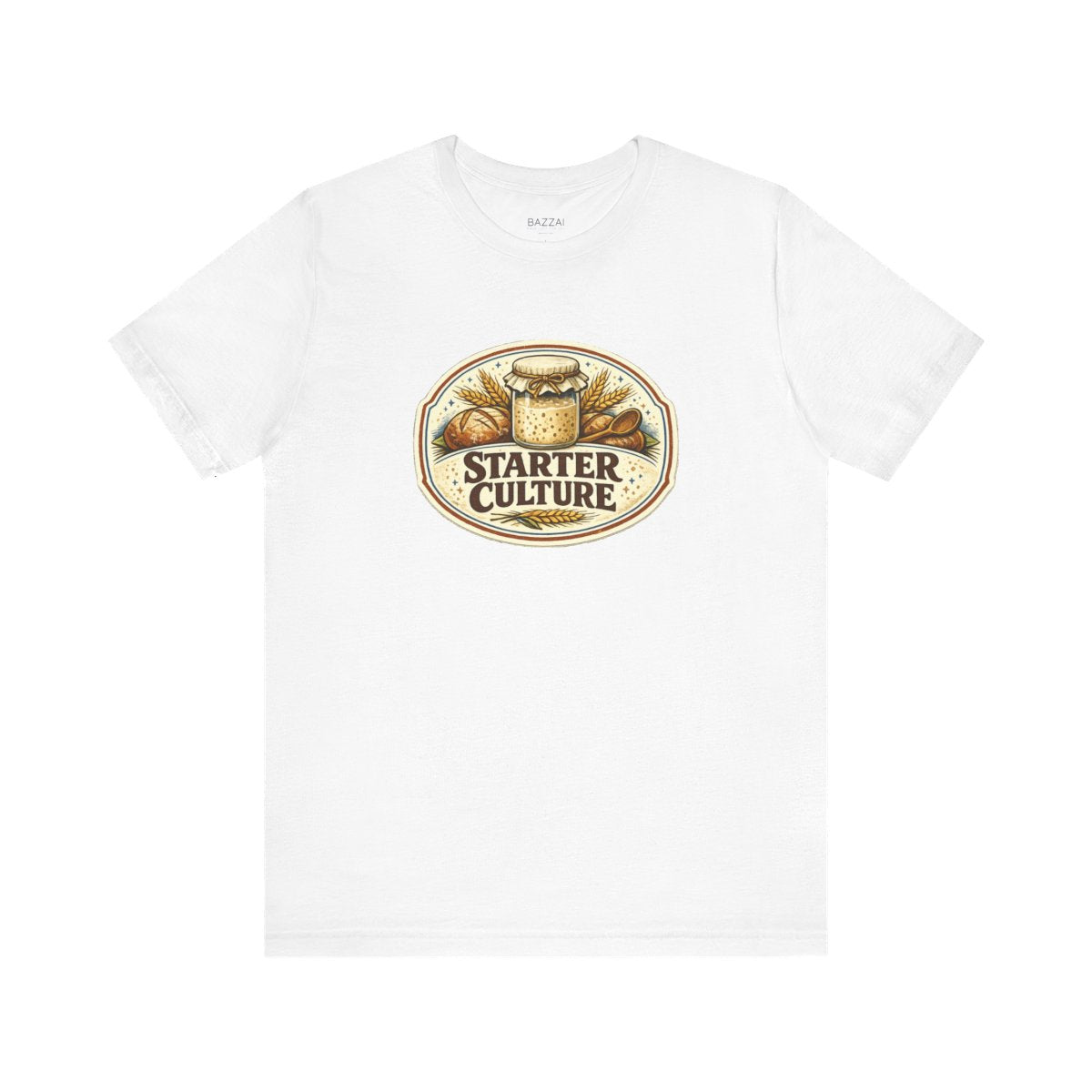 Sourdough Lover T-Shirt — Starter Culture — t-shirt design by Sol