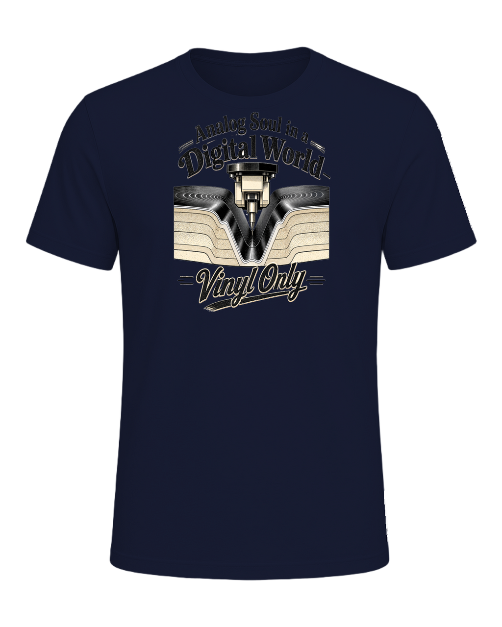 Vinyl Record Collector — Navy