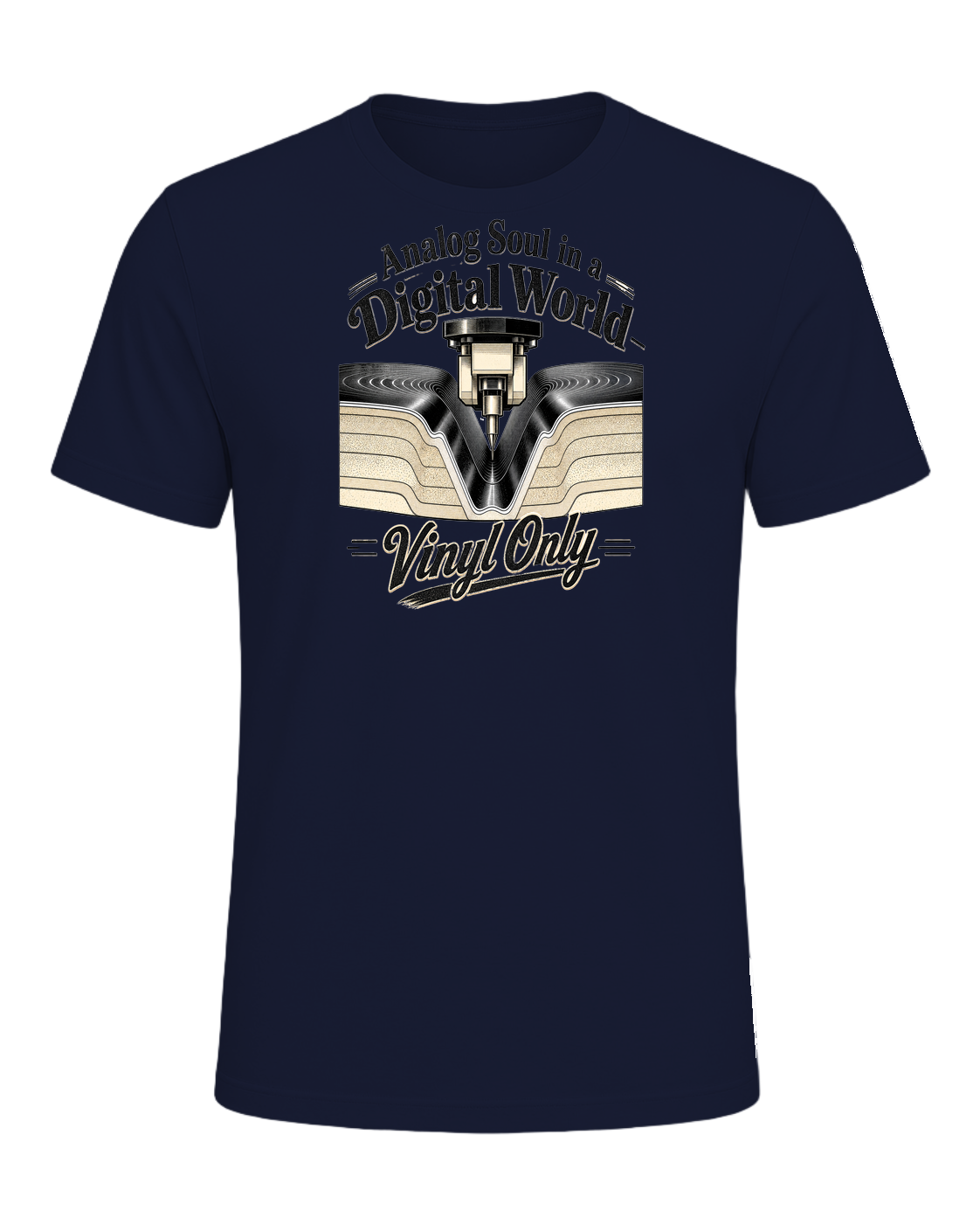 Vinyl Record Collector — Navy