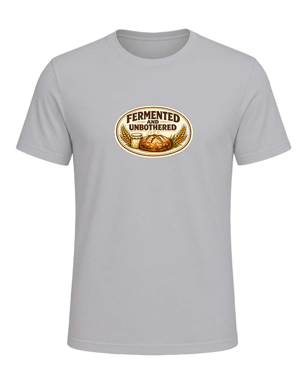 Fermented And Unbothered Tee — Athletic Heather