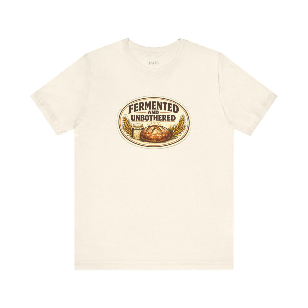 Fermentation T-Shirt — Fermented and Unbothered — t-shirt design by Sol