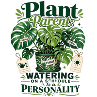 Plant Dad T-Shirt — Forty Dependants, No Bedtimes