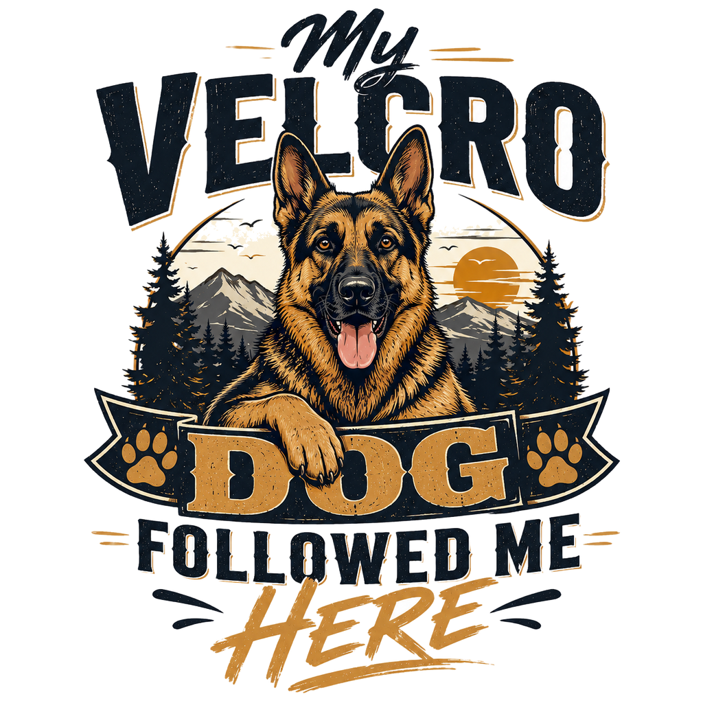 My Velcro Dog Followed Me Here
