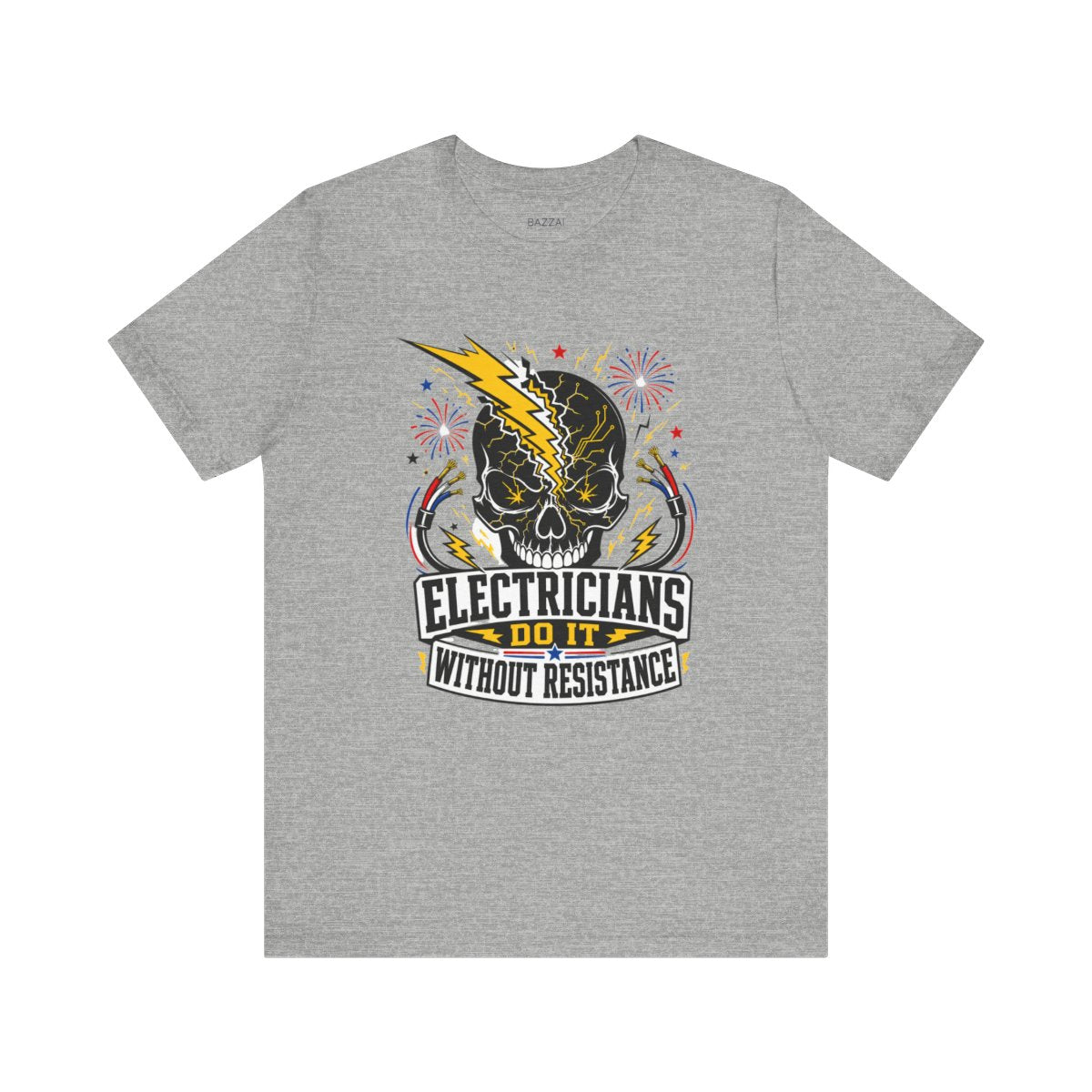 Funny Electrician T-Shirt — Everything Is Live Until Proven Otherwise — t-shirt design