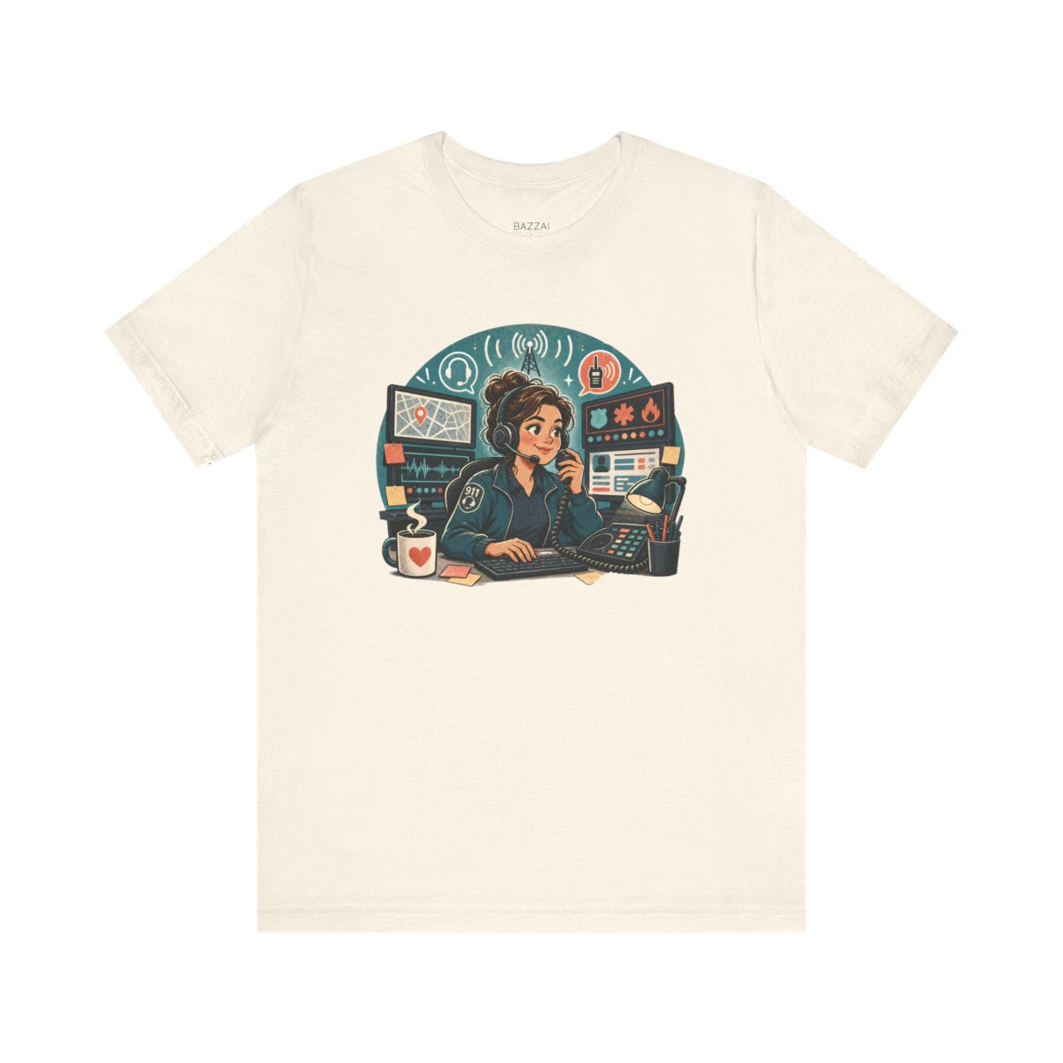 Dispatch Life T-Shirt — Multitasking Weaponized — t-shirt design