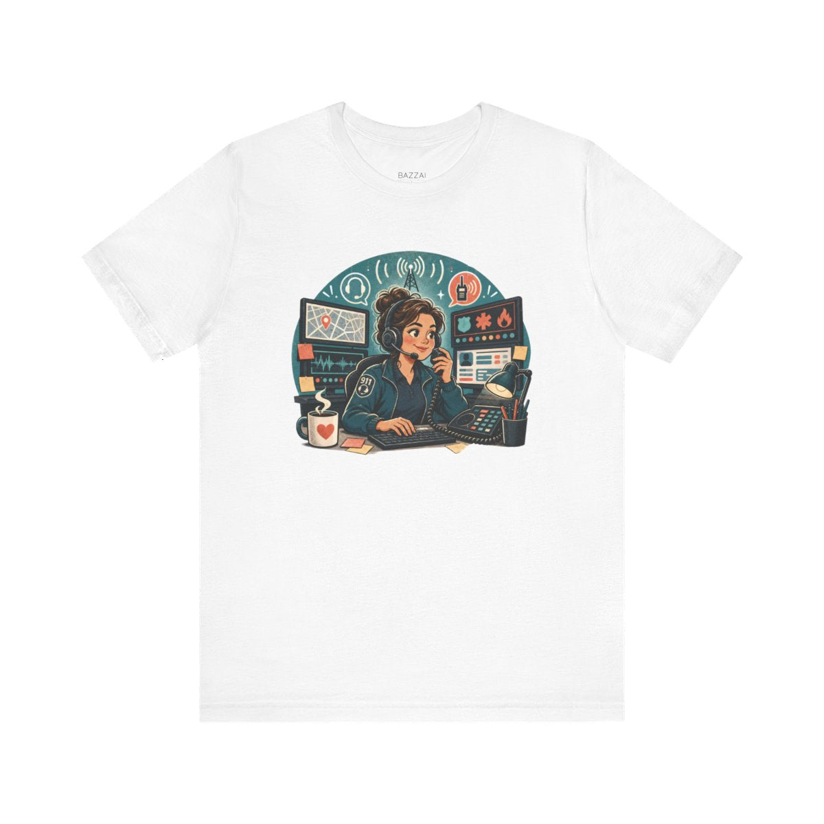 Dispatch Life T-Shirt — Multitasking Weaponized — t-shirt design