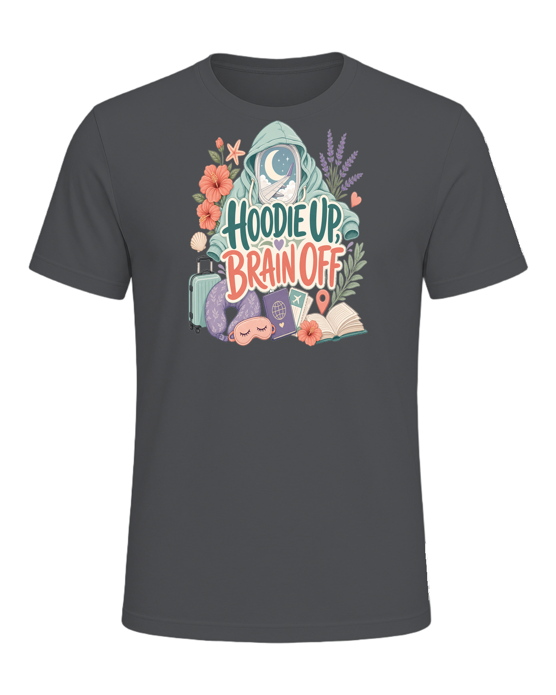 HOODIE UP, BRAIN OFF — Asphalt