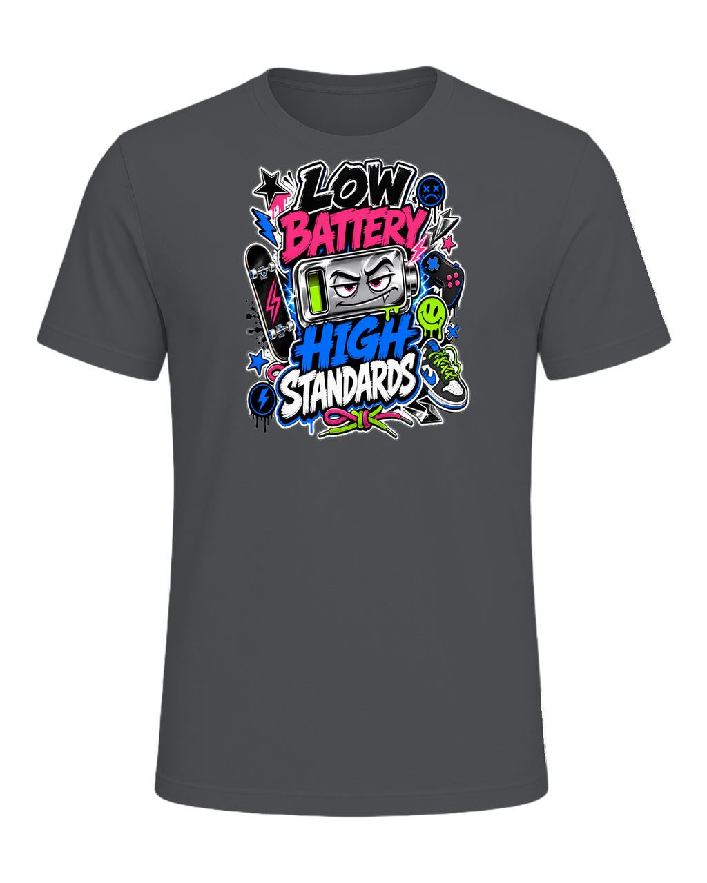 LOW BATTERY HIGH STANDARDS — Asphalt