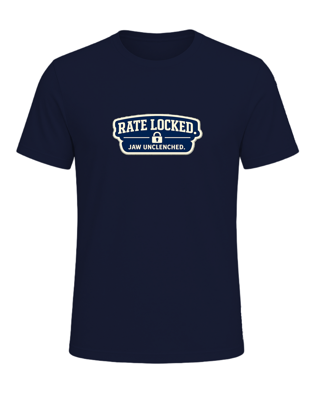 RATE LOCKED. JAW UNCLENCHED. — Navy