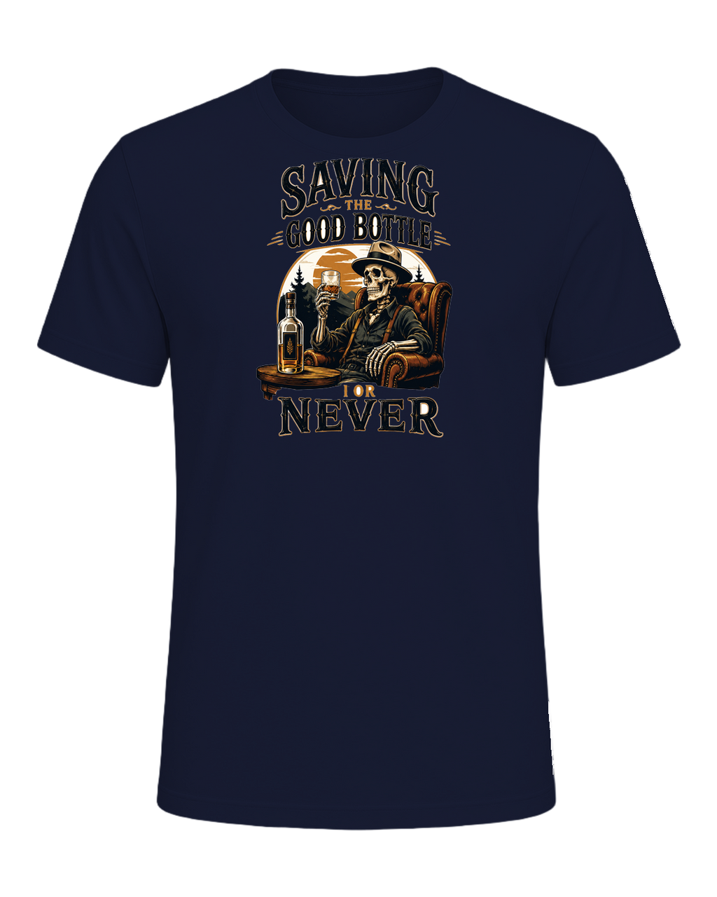 SAVING THE GOOD BOTTLE FOR NEVER — Navy