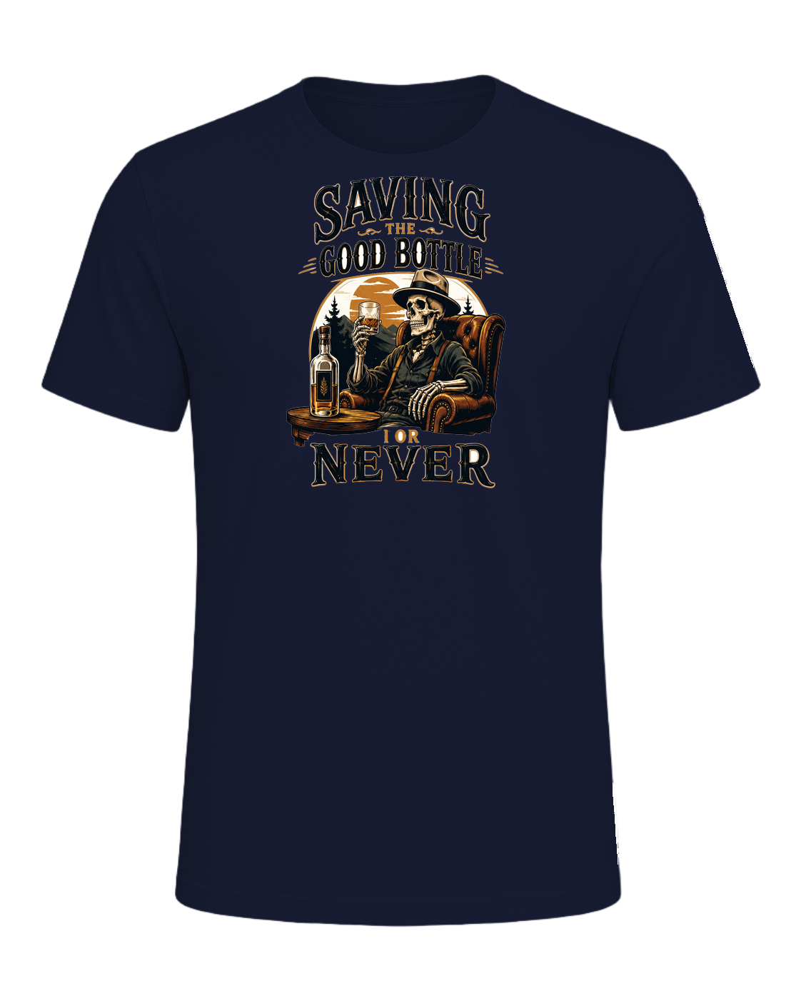 SAVING THE GOOD BOTTLE FOR NEVER — Navy