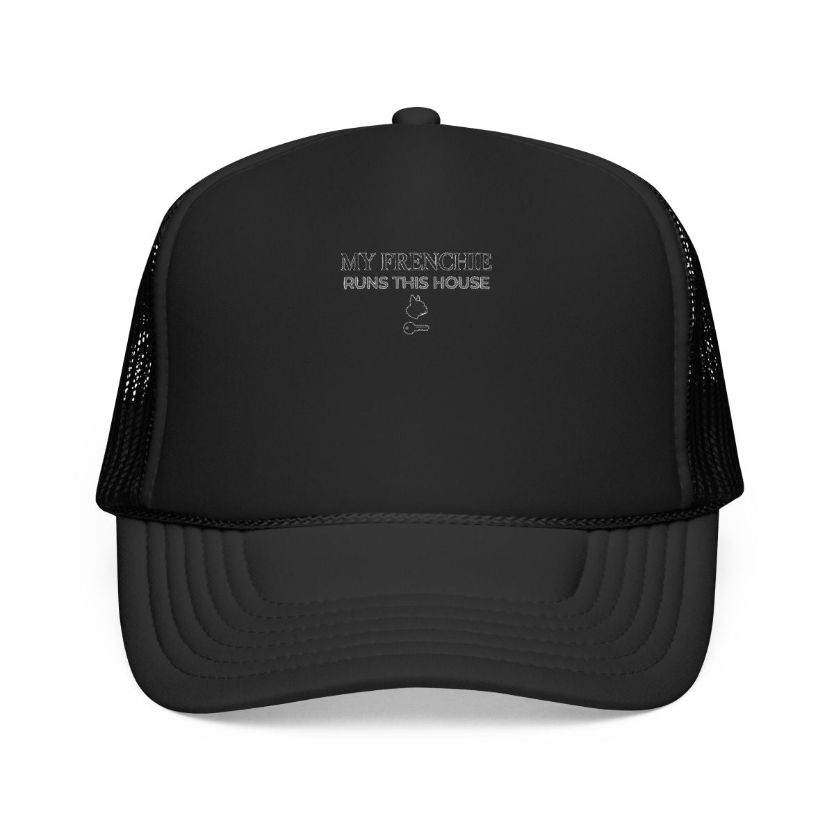 Frenchie Mom Hat — My Frenchie Runs This House — french bulldog hat design