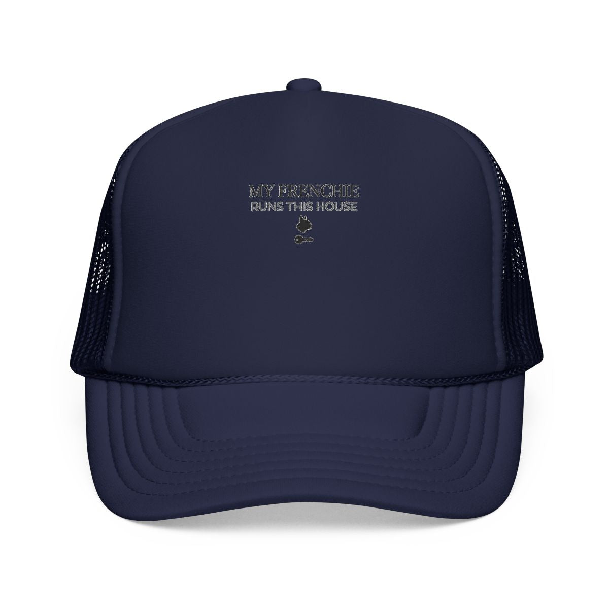 Frenchie Mom Hat — My Frenchie Runs This House — french bulldog hat design