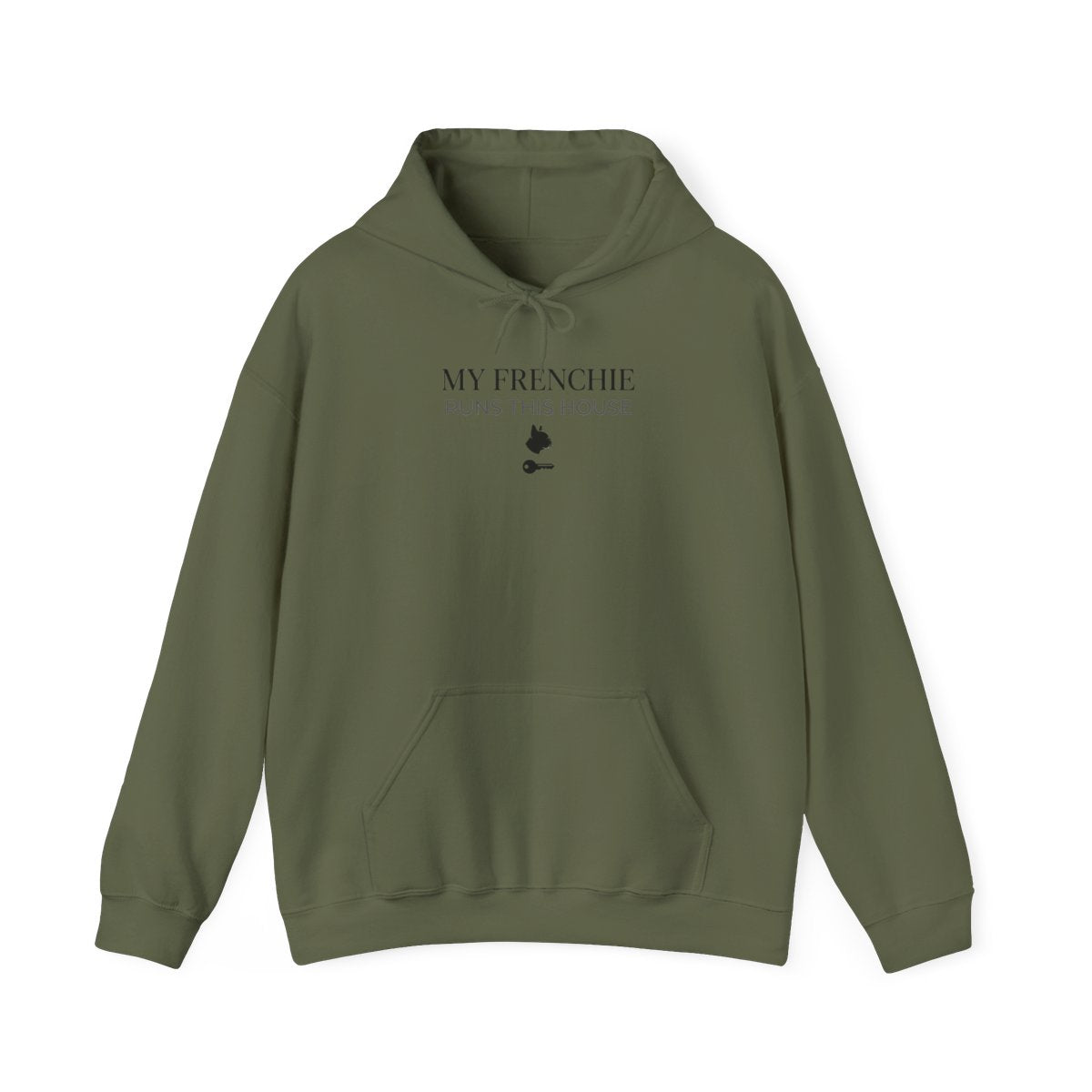 Frenchie Mom Hoodie — My Frenchie Runs This House — french bulldog hoodie design