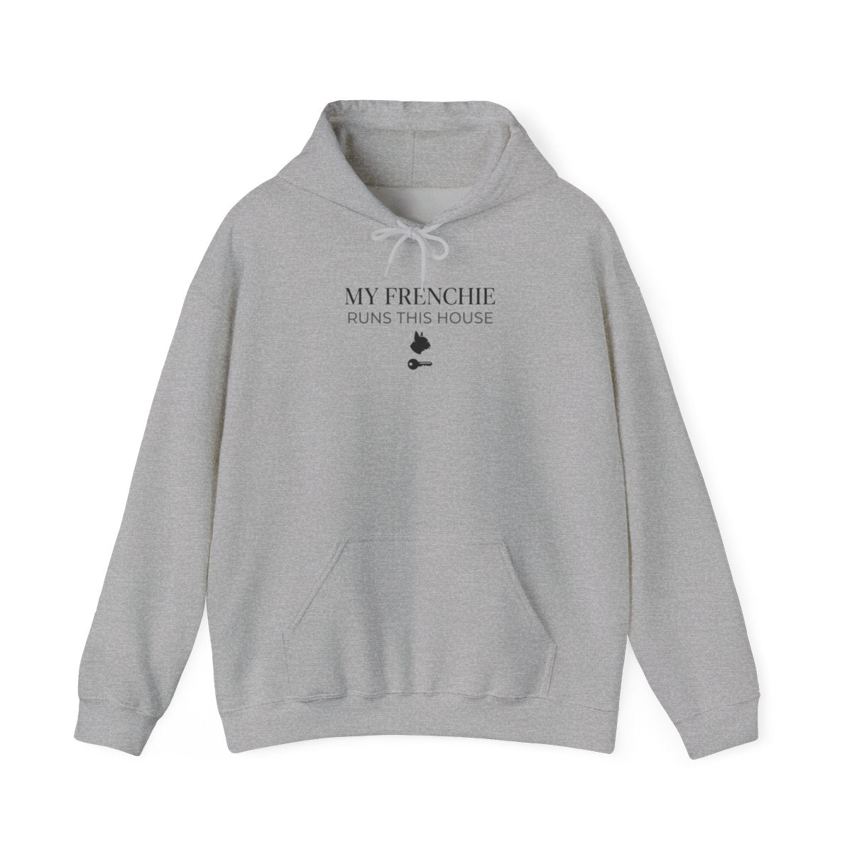 Frenchie Mom Hoodie — My Frenchie Runs This House — french bulldog hoodie design