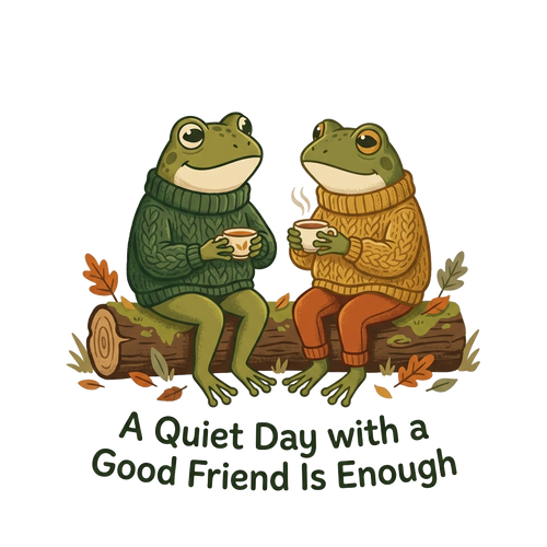 Cozy Frog Friends