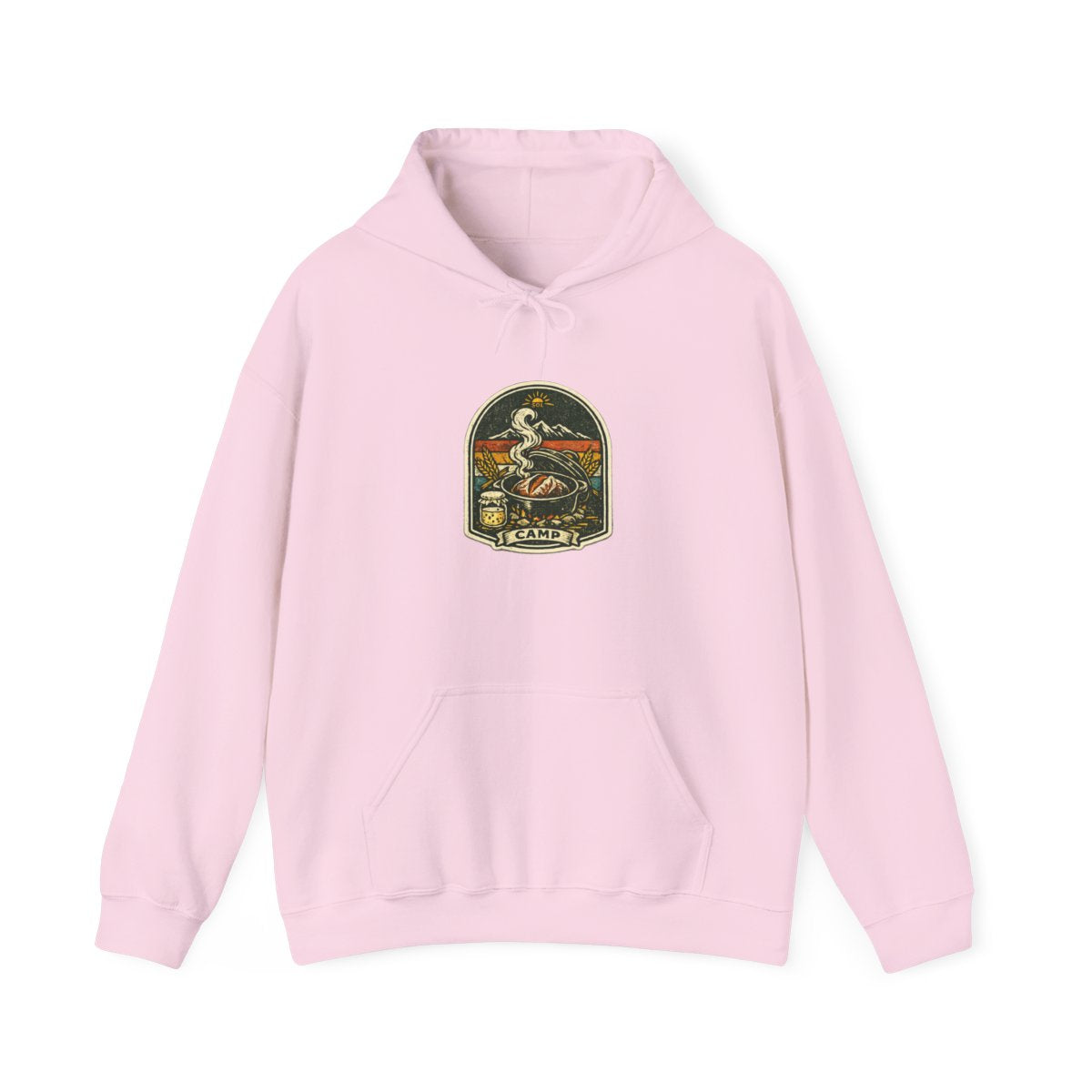 Sourdough Camping Hoodie — Wild Yeast Camp — hoodie design