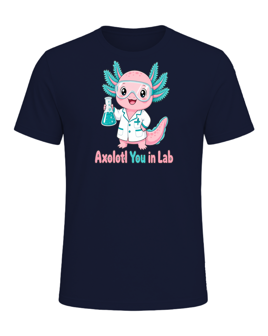 Axolotl Scientist — Navy