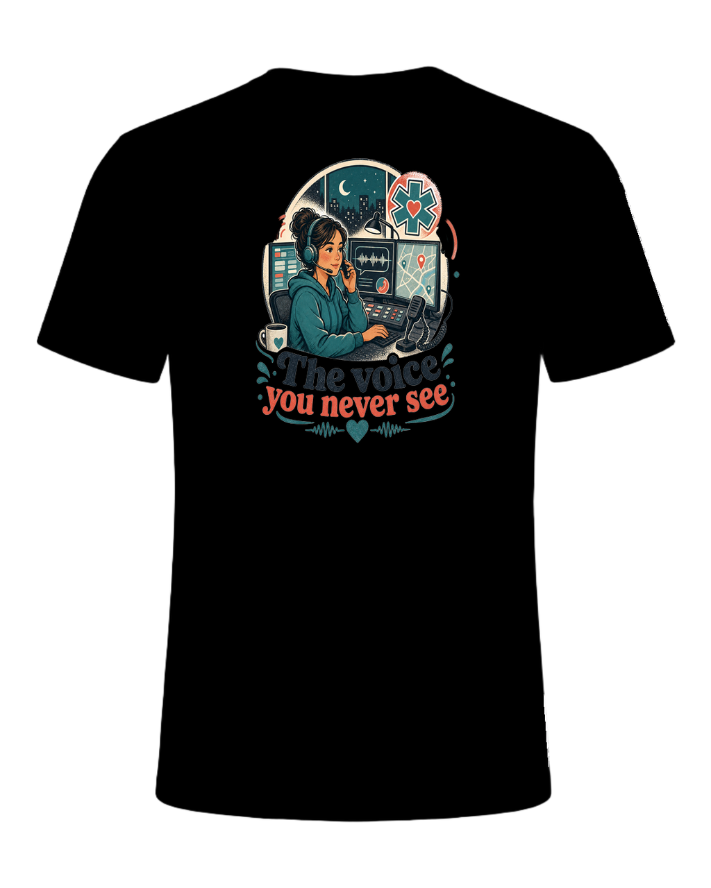 The voice you never see — Black