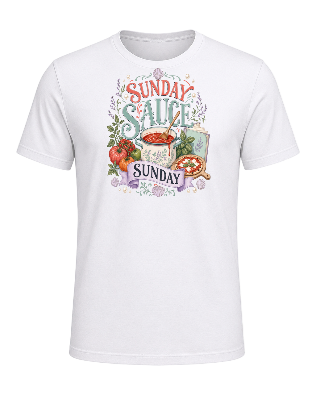 SUNDAY SAUCE SUNDAY — White