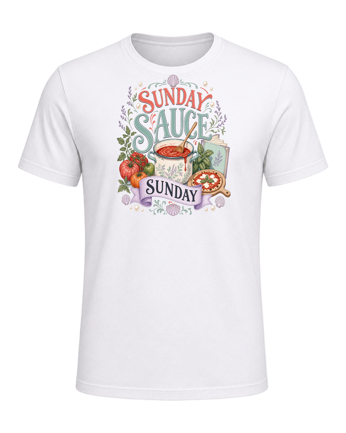 SUNDAY SAUCE SUNDAY — White