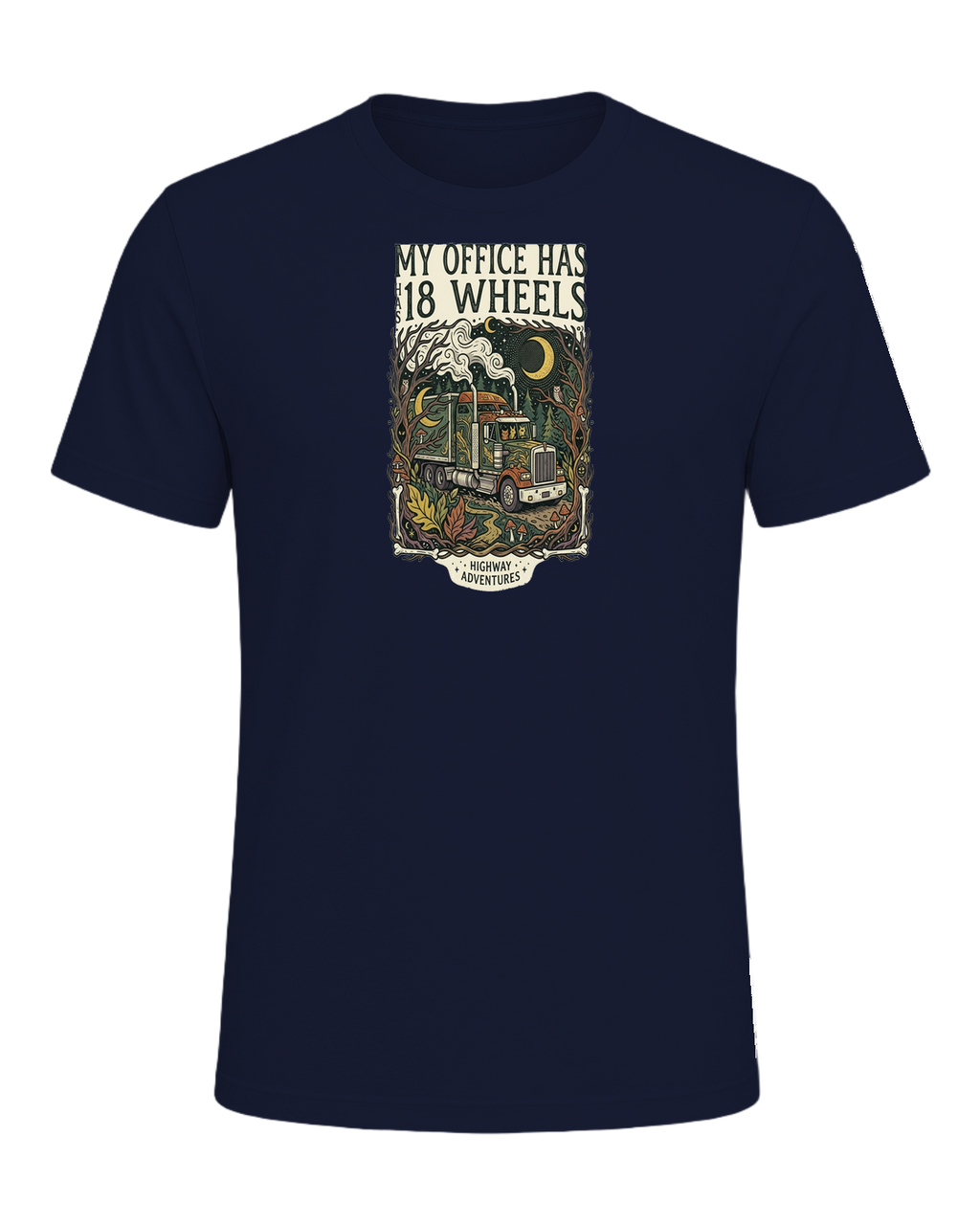 My office has 18 wheels — Navy