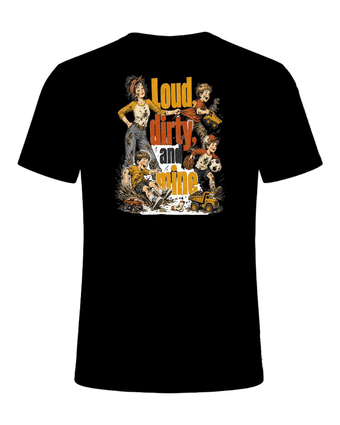 Loud, dirty, and mine — Black