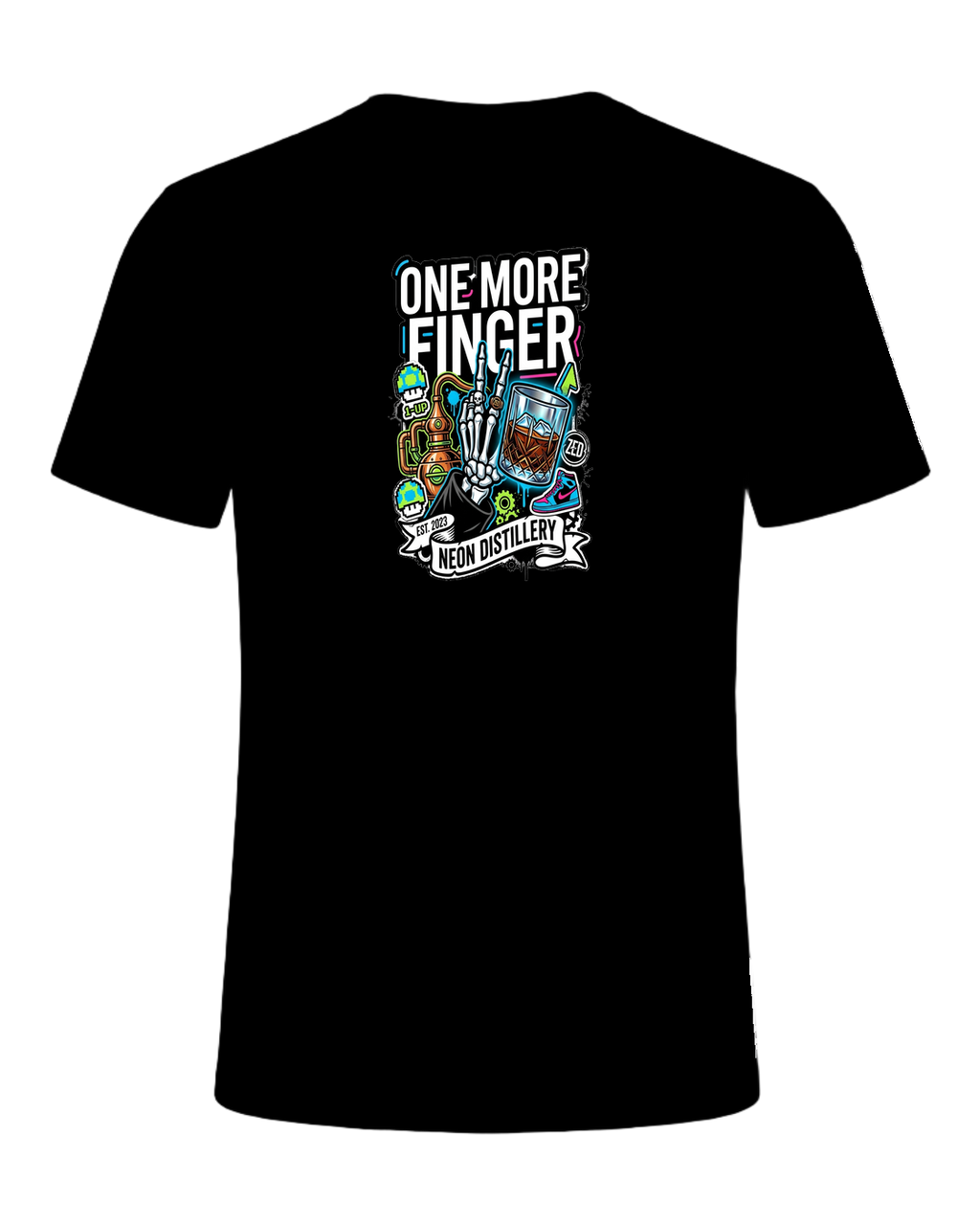 ONE MORE FINGER — Black