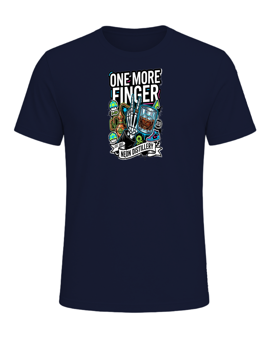 ONE MORE FINGER — Navy