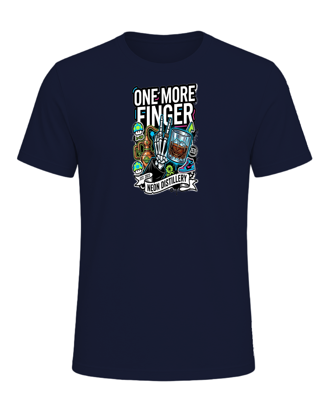 ONE MORE FINGER — Navy