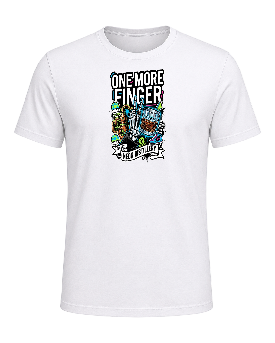 ONE MORE FINGER — White