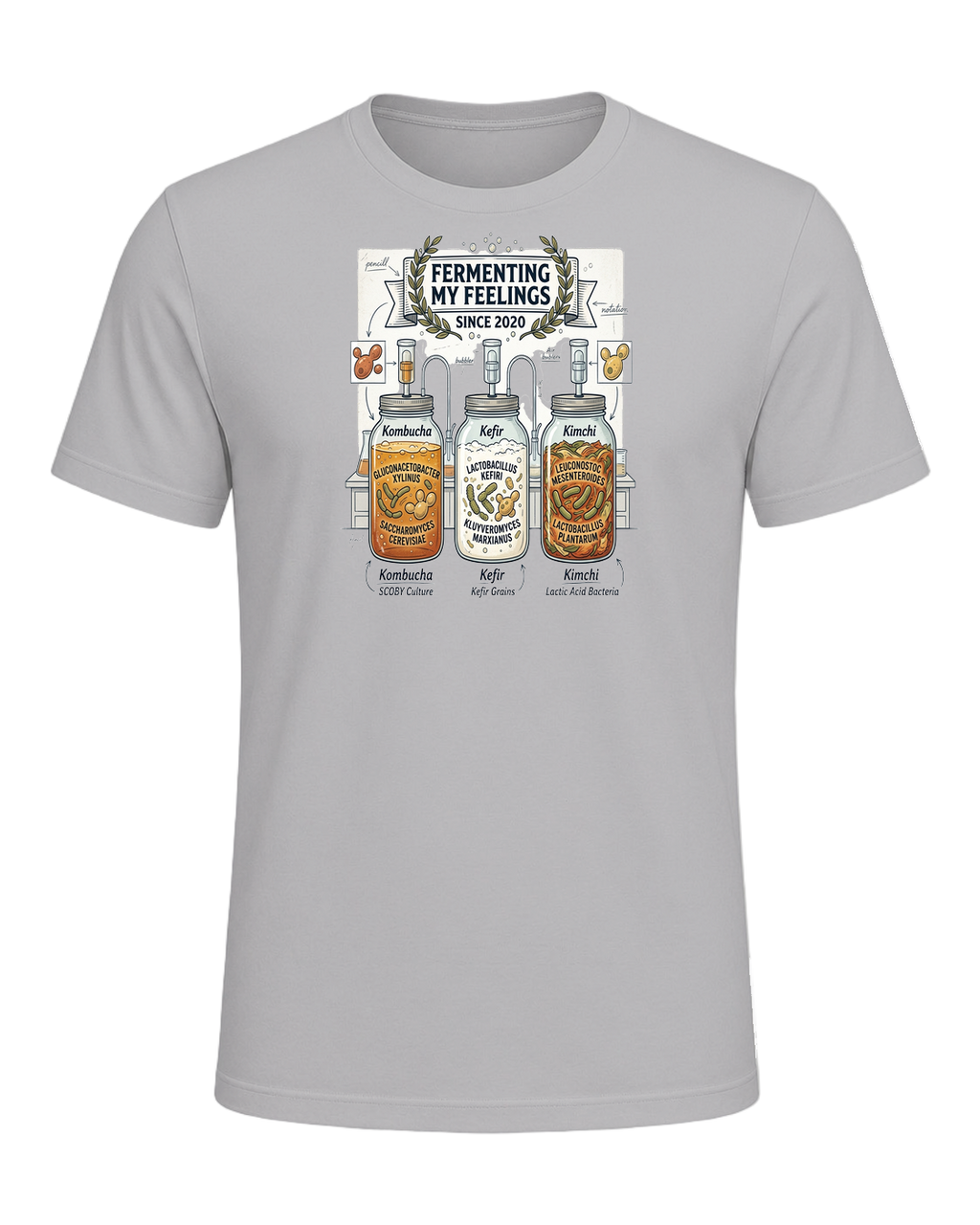 Fermentation Nerd — Athletic Heather